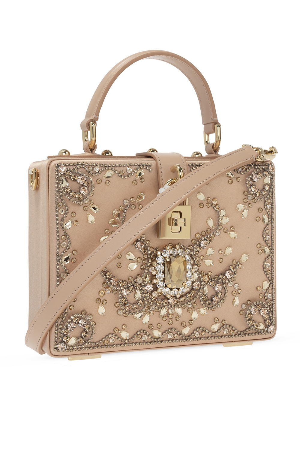 Box embellished shoulder bag Dolce Gabbana Dolce Gabbana